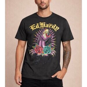 NWT Men’s Large Ed Hardy T-shirt Panther Japan y2k graphic t shirt top